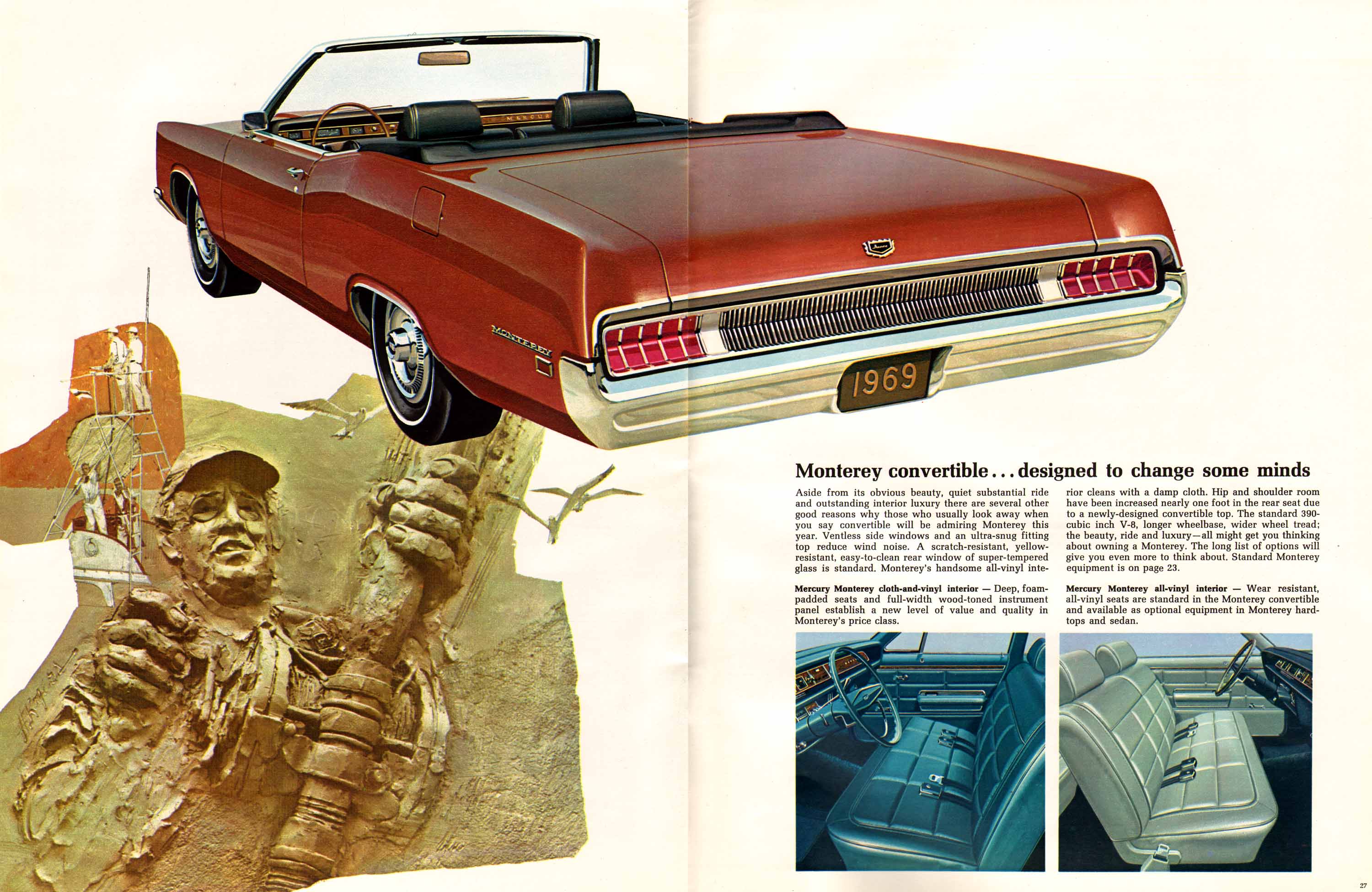 1969 Mercury Full Size Brochure Page 11